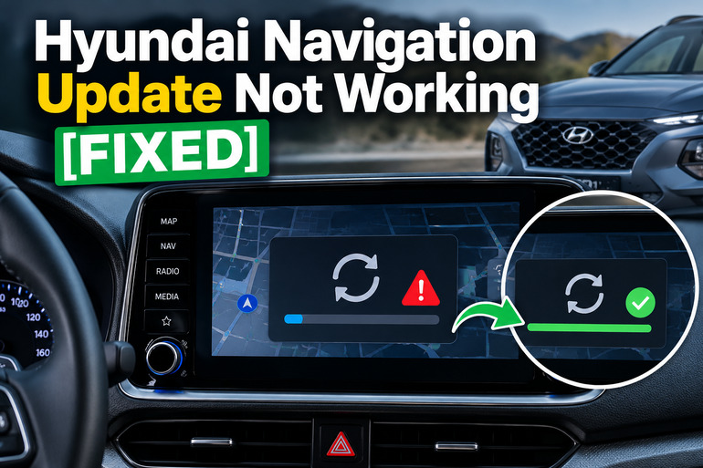 Hyundai Navigation Update Not Working