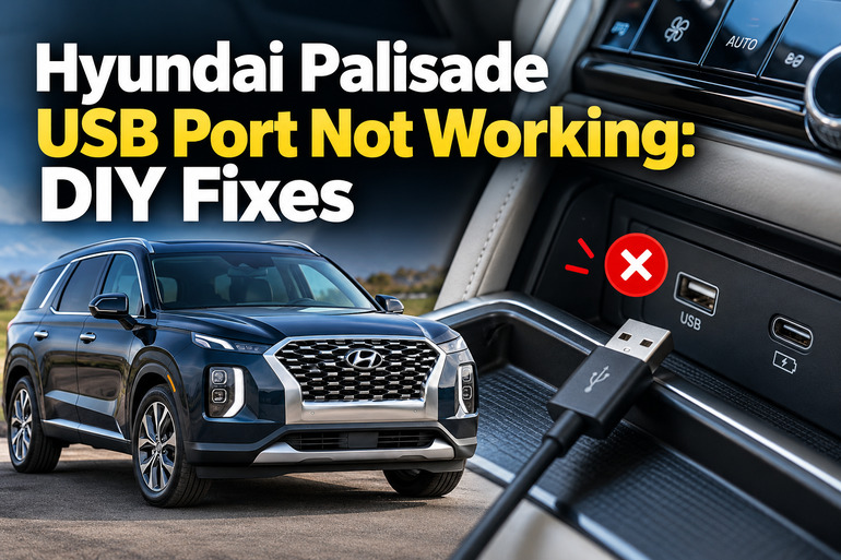 Hyundai Palisade USB Port Not Working