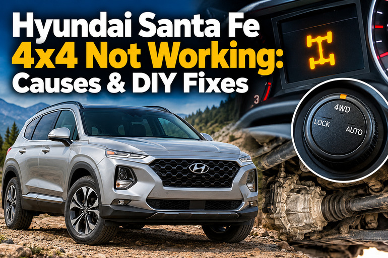 Hyundai Santa Fe 4x4 Not Working