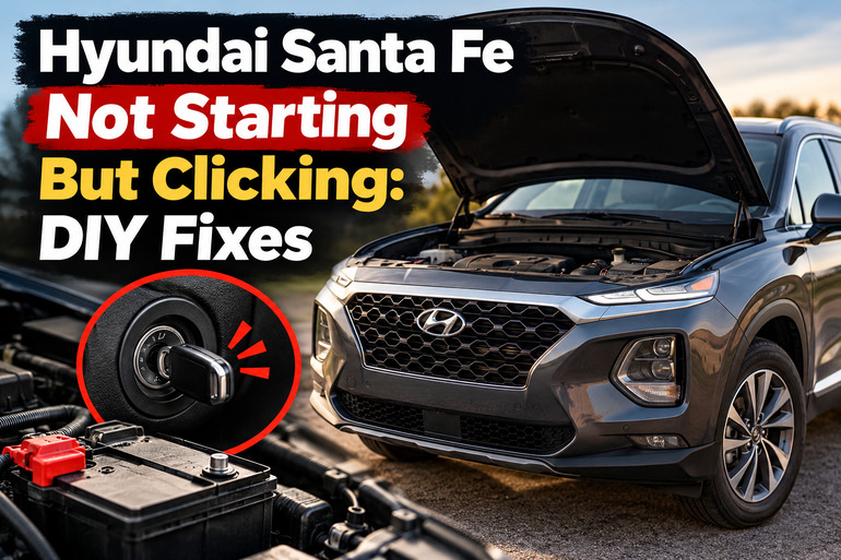 Hyundai Santa Fe Not Starting But Clicking