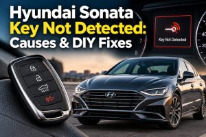 Hyundai Sonata Key Not Detected
