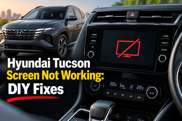 Hyundai Tucson Screen Not Working