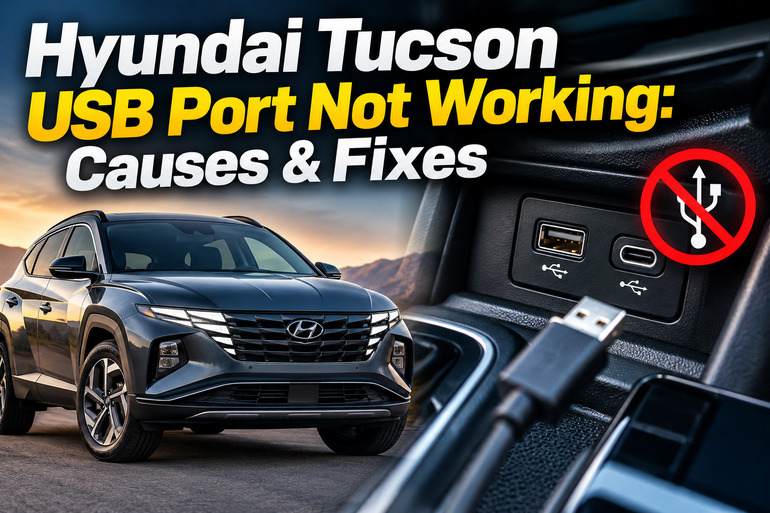 Hyundai Tucson USB Port Not Working