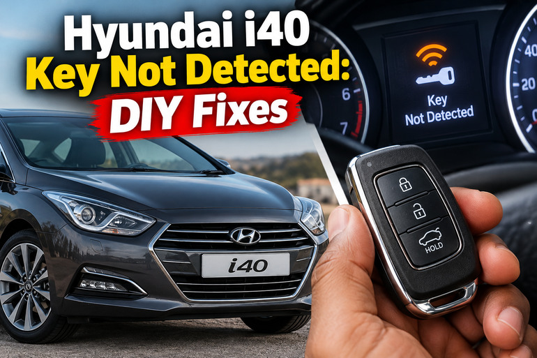 Hyundai i40 Key Not Detected